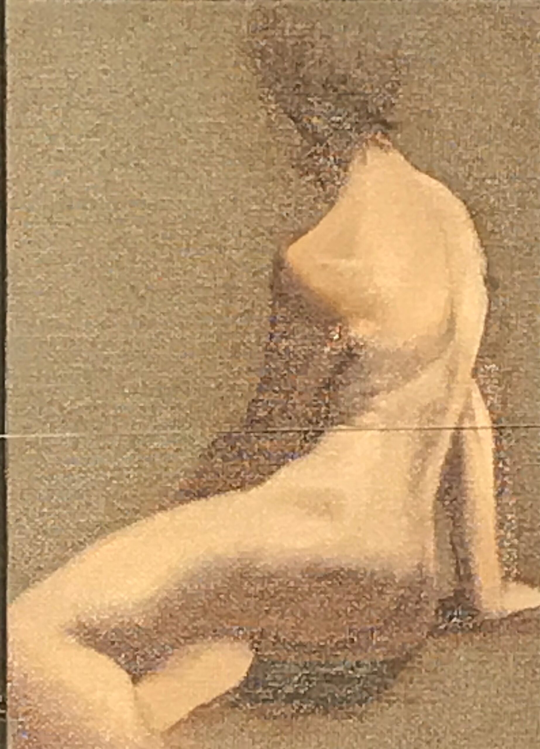 Grisaille Oil Nude Study 5 x 7