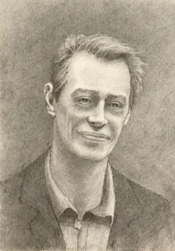 Portrait of Steve Buscemi in Graphite